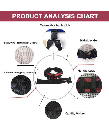 GGMWDSN Transfer Aid Device for Nursing - Bariatric & Elderly Support - Walking & Standing Rehabilitation Belt for Caregivers & Physiotherapists - Buy Online on GoSupps.com
