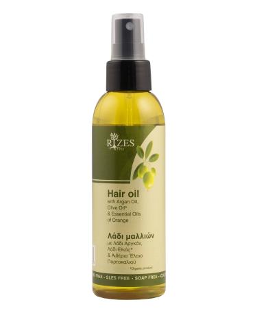 Organic nature cosmetics hair oil