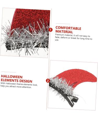 Didiseaon 1 Pair halloween hair accessories ghost headgear decorate side clip tiny hair clip iron hair accessories accessories hairpin women's hair spider props unique make up child Miss - Buy Online on GoSupps.com