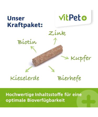 Vitpet+ Huf Probio - Special Mineral Feed for Horses with Biotin & Zinc - 4kg for Healthy Hoof Growth Includes Dosing Spoon - Buy Online on GoSupps.com