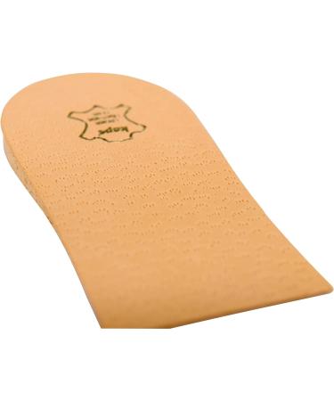Heel Lift Elevator Heel Pad Orthotic Wedge 1.0 inch Height - Size L Leather Cover Kaps Topmed Plus NHS Supply - 1 Piece - Buy Online on GoSupps.com