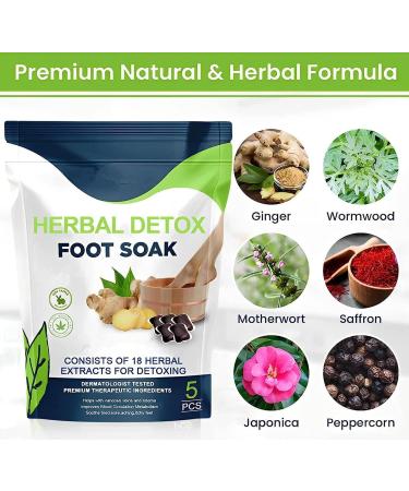 Herbal Detox Foot Soak Beads Herbal Detox&shaping Cleansing Foot Soak Beads Herbal Detox Cleansing Foot Soak Beads Herbal Detox Origin Foot Soak Beads Relieve Foot Pressure and Improve Sleep (1box) - Buy Online on GoSupps.com