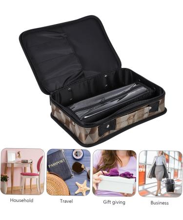 Fomiyes Hairdressing Kit - Durable Barber Tool Bag with Zipper for Professional Hair Cutting - Leather Hair Cutting Tools for Autumn - Buy Online on GoSupps.com