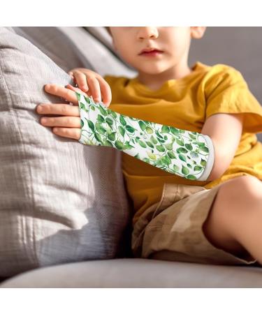 LedBack Leaves Arm Cast Cover - Decorative Wrist & Elbow Protector for Adults | Size L | Stylish & Functional Arm Cast Cover for Men & Women - Buy Online on GoSupps.com