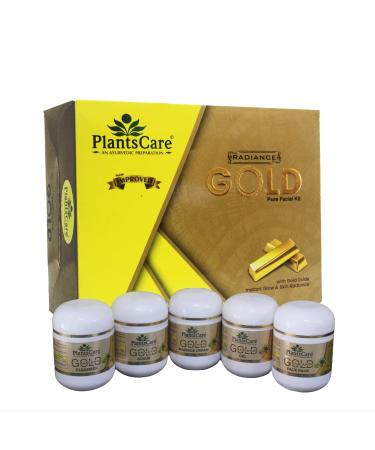 Buy Plants Care Ayurvedic Radiance Gold Pure Facial Kit 210g - Best International Shipping - Buy Online on GoSupps.com