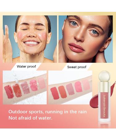 3-Piece Liquid Blush Kit - Velvet Lightweight Waterproof Makeup for Cheek, Eye, Lips - Buy Online on GoSupps.com