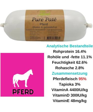 Buy Paw Natural Hundenwurst Cutting Festival - 400g Gluten-Free Horse Sausage | Healthy Fresh Meat Grain-Free Treats for Dogs - Buy Online on GoSupps.com