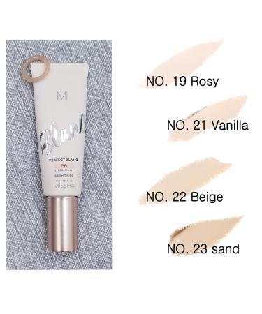 M Perfect Blanc BB Creams SPF50+ PA+++ Flawless Coverage Easy Application for All Skin Types BB Creams 1.35fl.oz.(NO. 22 Beige) - Buy Online on GoSupps.com