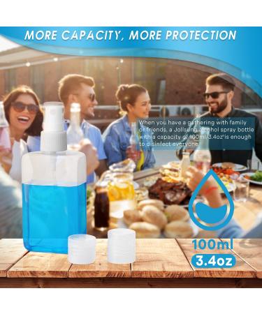 Travel Size Spray Bottles Case | Hand Sanitizer Holder Keychain | 100ml Black Empty Bottle with Carabiner | Portable for Liquid Storage | Clip On Belt Loop Backpack Purse - Buy Online on GoSupps.com