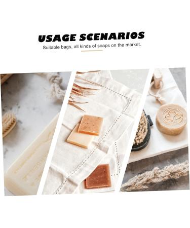 Hemoton 20 Pcs Soap Foaming Bag Soap Mesh Pouch Bar Soap Holder Soap Storage Bags Soap Mesh Bag Sisal - Buy Online on GoSupps.com