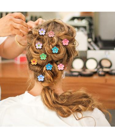 30 Pcs Matte Cherry Blossom Mini Flower Claw Clips - Cute Hair Accessories for Girls & Women - Buy Online on GoSupps.com