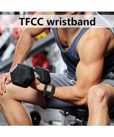Wrist Splint - 1 Pair Yoga Wrist Support - Workout Tennis Rock Climbing Breathable TFCC Brace for Protective Ligament Comfort Black Size S - Buy Online on GoSupps.com