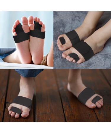 Kids Toe Walking Brace - AFO Foot Drop Corrector for Women & Men - Adjustable Toe Strap - Black (S-Pair) - Buy Online on GoSupps.com
