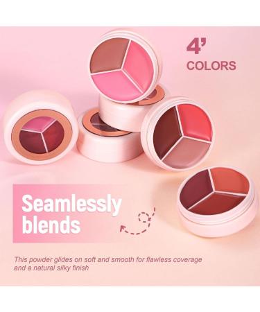  puzzlegame Cheek Balm | Creamy Matte Face Makeup Blush with Buildable Effect - Lip and Cheek Cream | For Dates Travel Evenings Holidays and Parties - Buy Online on GoSupps.com