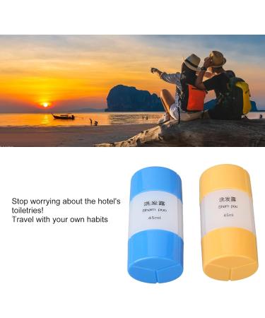 Refillable Plastic Bottle Set Durable Split Bottle with Stable Liquid Outlet Multipurpose for Essential Oils Shampoo Dishwashing Soap Compact and Portable Reusabl - Buy Online on GoSupps.com