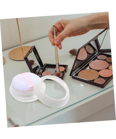 FOYTOKI 1 Set Powder Box Empty Powder Case Powder Puffs Empty Reusable Loose Powder Compact Container - Buy Online on GoSupps.com
