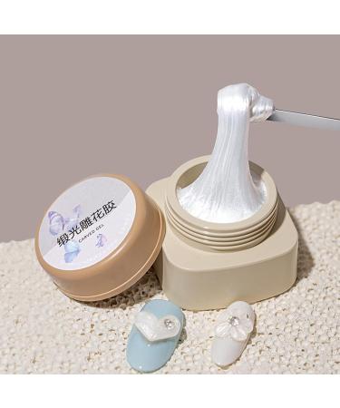 Generisch Nail Modeling Gel | Creative Glue for Sculpture Painting - Non Adhesive No Wipe Gel Glue for Manicure Gemstones Modelling Decoration for Women and Girls Engraving in - Buy Online on GoSupps.com