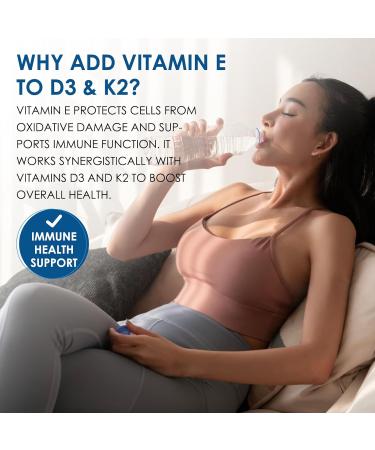 NATURE TARGET Vitamin D3 K2 with Calcium & Magnesium - 6-in-1 Complex - Max Strength for Bone, Heart & Immune - 5000 IU Vitamin D3, 120 mcg K2, Gluten-Free, 120 Servings 120 Count (Pack of 1) - Buy Online on GoSupps.com