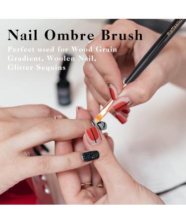 Nail Art Brushes Set Raffaello 7Pcs - Professional Nail Tips Design Tools with Poly Extension Gel, Acrylic Brushes, Painting Drawing Pen Kit for Salon & Home Use - Buy Online on GoSupps.com