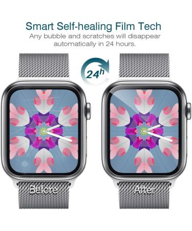 6 Pack Screen Protector for Apple Watch 40mm SE/Series 4/5/6 & 38mm Series 3/2/1 - Bubble-Free Clear Film (UF-001) - Buy Online on GoSupps.com