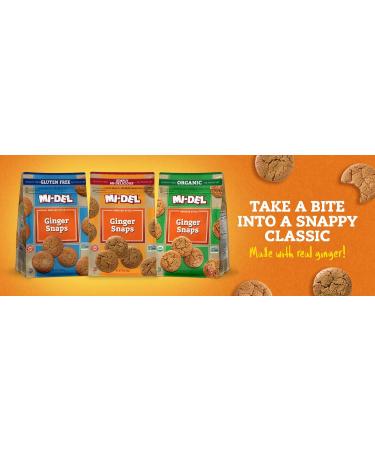 Mi-Del Vanilla Snaps Cookies - Non-GMO Crunchy & Healthy Snack | 10oz Peanut-Free Kosher Treat with Authentic Vanilla Flavor - Buy Online on GoSupps.com