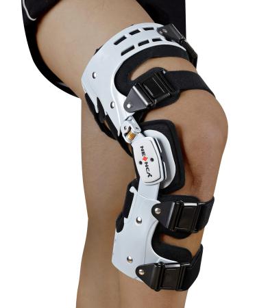 NEENCA Unloader ROM Knee Brace, Hinged Immobilizer for ACL, MCL, PCL Injury - Orthosis Stabilizer for Women and Men. Adjustable Recovery Support for Orthopedic Rehab, Post Op, Meniscus Tear, Arthritis Right Leg (one size f…