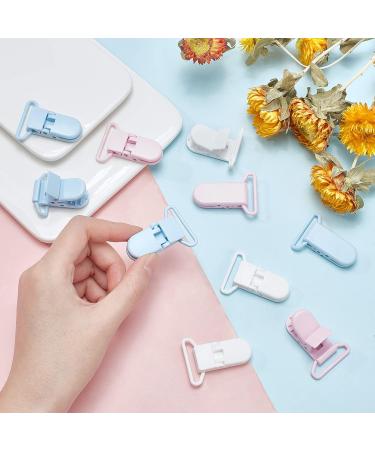 CHGCRAFT 30S Eco-Friendly Plastic Schnuller Halter Clip - DIY Dummy Clips for Bei ring Leine and L tzchen | International Shipping - Buy Online on GoSupps.com