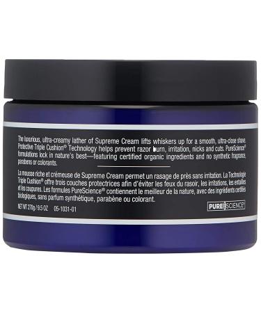 JACK BLACK Supreme Cream Triple Cushion Shave Lather 9.5oz - Smoothest Shave Experience - Buy Online on GoSupps.com