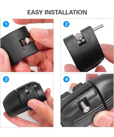 Lixada SUP Paddle Clamp - Quick Release Adjustable Plastic Shaft Clamp for SUP Board Paddle - Buy Online on GoSupps.com