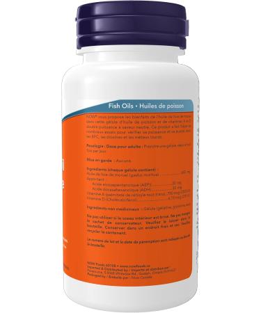 Now Foods Cod Liver Oil Double Strength Vit A&D 100gel - Buy Online on GoSupps.com
