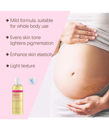 Stretch Mark Oil | Pregnancy Oils for Stretch Marks | Pregnancy Stretch Oil | 100ml Pregnant Belly Oil | Pregnant Skincare Oils | Pregnant Body Oils for Stretchy Mark Prevention - Buy Online on GoSupps.com