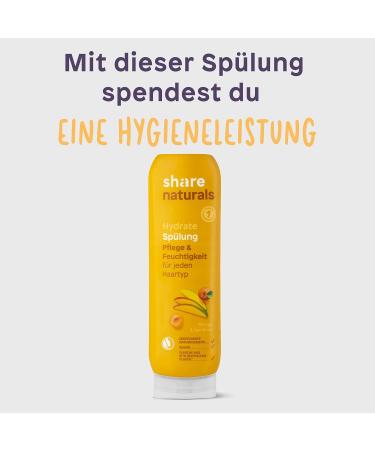 Share Natural Renification Hydrate 200ml - Vegan Hair Conditioner | Donates Hygiene Product | Nourishing Extracts for Healthy Hair - Buy Online on GoSupps.com