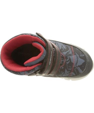 Geox Baby Flexyper Boy ABX B Hi-Top Sneakers - 4.5 UK Child - Avio Red - Buy Online on GoSupps.com