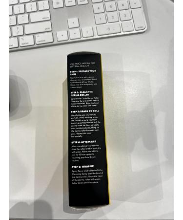 Buy The Beard Club Derma Roller - Microneedling Roller for Face Body & Scalp - 540 Titanium Microneedles for Hair & Beard - International Shipping Available - Buy Online on GoSupps.com