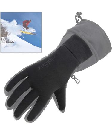 Alpidex Underwire Gloves | Light Warm Running Gloves | Thin Liner for Winter Sports - Black - Buy Online on GoSupps.com