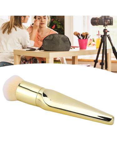 Gold Color Makeup Brush Shading Powder Cosmetic Foundation Brush for Home Party Performance - Buy Online on GoSupps.com
