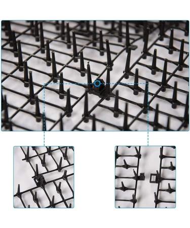MEISO Cat Scat Spike Mat 6.5FT / 2M Pet Deterrent Spikes Prickle Mat with 8 Garden Staples Plastic Scat Mat Animals Prickle Strips Scat Mat for Garden Porch Home Stop Dog Digging Keep Cat Away - Buy Online on GoSupps.com