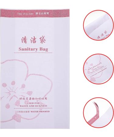 Healifty Disposable Carsickness Vomit Bags - 100Pcs | Emesis Barf Bags for Motion Sickness & Pregnant Women - Buy Online on GoSupps.com