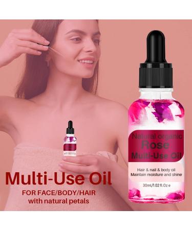 Pure Bulgarian Rose Essential Oil 30ml - Anti-Aging Skin Therapy & Aromatherapy - Buy Online on GoSupps.com