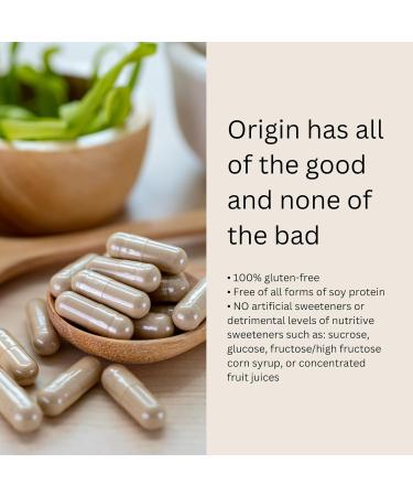 Origin Supplements Origin Focus + | Focus and Mood Support with Ginkgo Biloba & GPC | Dietary Supplement | 60 Vegetarian Capsules - Buy Online on GoSupps.com