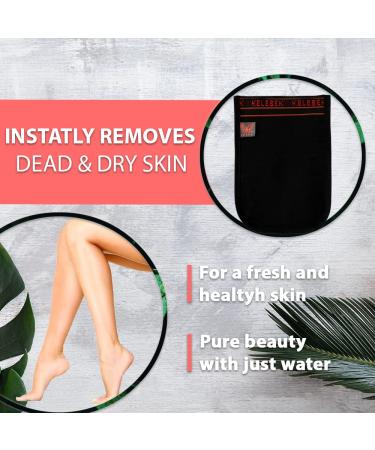 Kelebek Turkish Hammam Kese Exfoliating Glove | Dead Skin Cleanser & Body Scrub | Skincare Kit for Soft Skin | Women & Men - Buy Online on GoSupps.com
