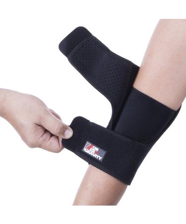 Nonzero Gravity Adjustable Breathable Neoprene Elbow Support - Universal Fit for Ultimate Comfort & Pain Relief | Shop Internationally - Buy Online on GoSupps.com