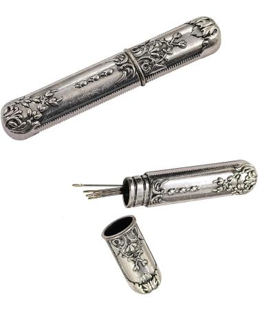 24 PCS Self Threading Needles with Vintage Holder - Easy Hand Sewing for DIY Crafts - Buy Online on GoSupps.com