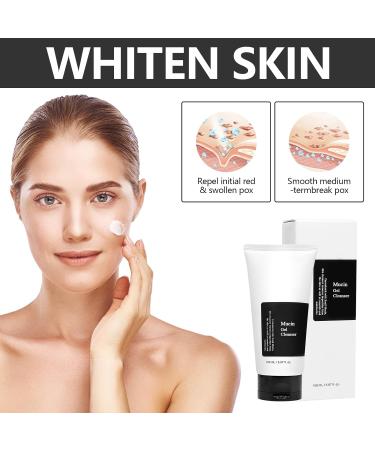  Capgoost Snail Mucin Gel Cleanser 150 ml facial cleanser cleansing milk facial cleansing gel gentle facial cleanser nourishing cleansing cream for all skin types - Buy Online on GoSupps.com