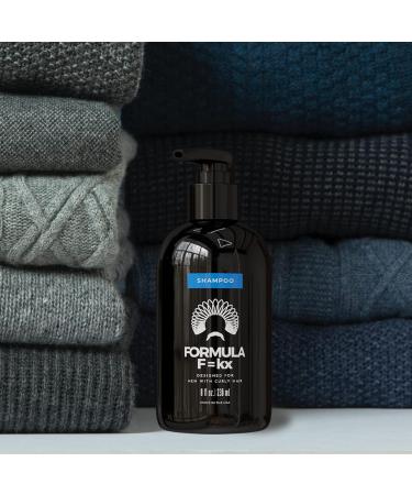 Formula F kx Curl Strengthening Shampoo | Sulfate-Free for Wavy Curly & Coily Hair (Type 2a-4c) | Ocean Scent | Made in Texas | 8 oz - Buy Online on GoSupps.com