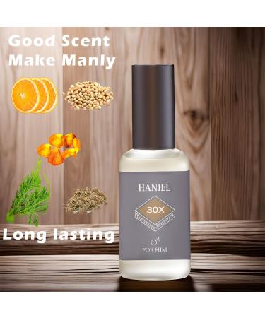 Haniel Men's Cologne - Woody Pheromone-Inspired Romantic Long-Lasting Fragrance for Men - Buy Online on GoSupps.com