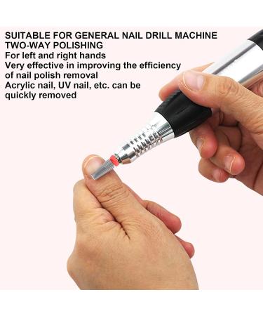 High-Quality Tungsten Steel Nail Drill for Women | Flat Head Tool for Hairdressing & Cosmetics - Perfect for Personal Grooming - Buy Online on GoSupps.com