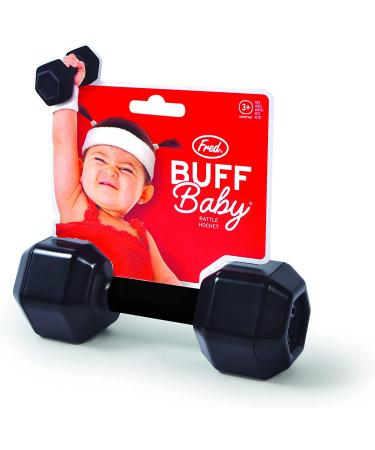 Genuine Fred Buff Baby Dumbbell Rattle - Fun and Functional Baby Toy - Buy Online on GoSupps.com