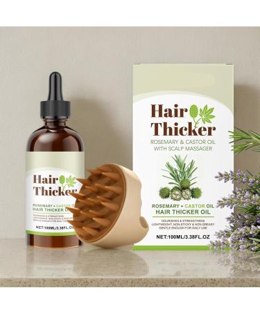 Hair Growth Supplement 100ml Hairr & Scalp Strengthening Oil Thickening Complex Shampoo and Conditioner Set for Curly Frizzy Long Thin Fine Straight Split Ends Home Travel Daily - Buy Online on GoSupps.com