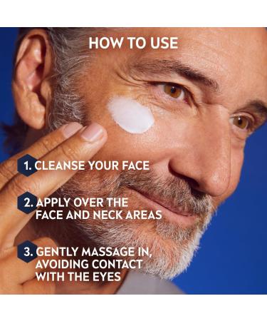 NIVEA MEN Anti-Age Hyaluron Face Moisturising Gel - 50ml | Hyaluronic Acid, Pro-Retinol | Reduces Wrinkles, Hydrates, Firms Skin - Buy Online on GoSupps.com